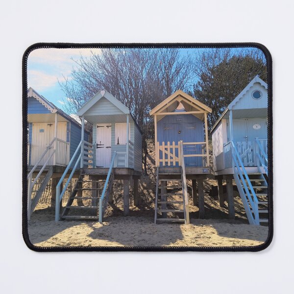 Item preview, Beach Huts at Wells Next The Sea designed and sold by SaraHardman.
