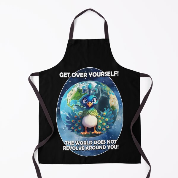 Item preview, Get Over Yourself Peacock designed and sold by Karen Wood.