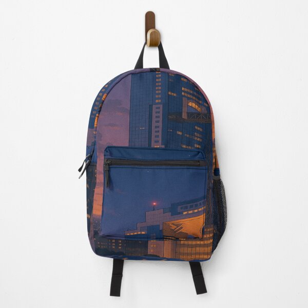 Item preview, Umeda Sky Building – Futuristic Osaka Twilight designed and sold by NihonKamonScape.