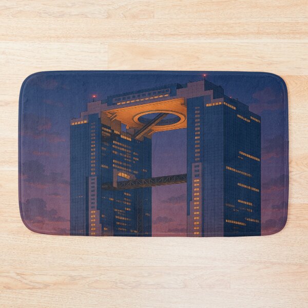 Item preview, Umeda Sky Building – Futuristic Osaka Twilight designed and sold by NihonKamonScape.