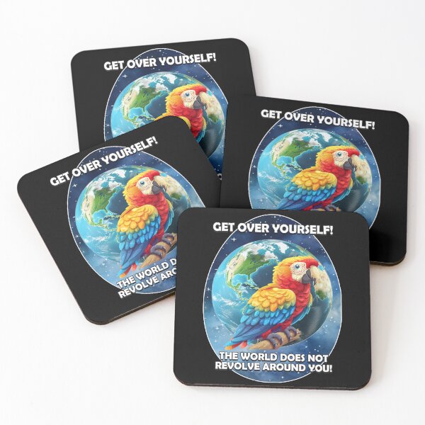 Item preview, Get Over Yourself Parrot designed and sold by Karen Wood.