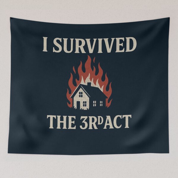 Item preview, I Survived The Third Act designed and sold by Planetporridge.