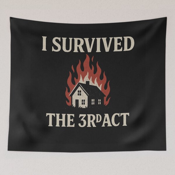 Item preview, I Survived the 3rd Act designed and sold by Planetporridge.