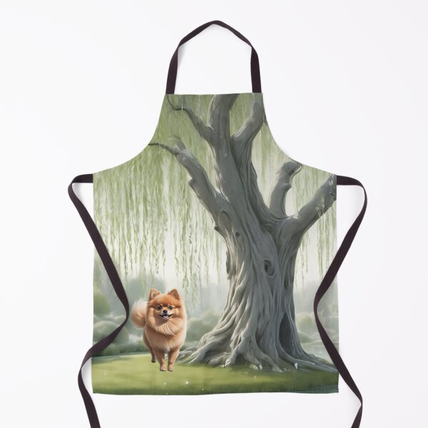 Item preview, Pomeranian Under A Willow Tree designed and sold by NikkiBear67.