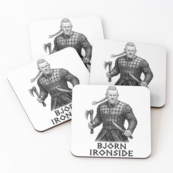 Item preview, Vikings Series Bjorn designed and sold by StickerPOP-now.