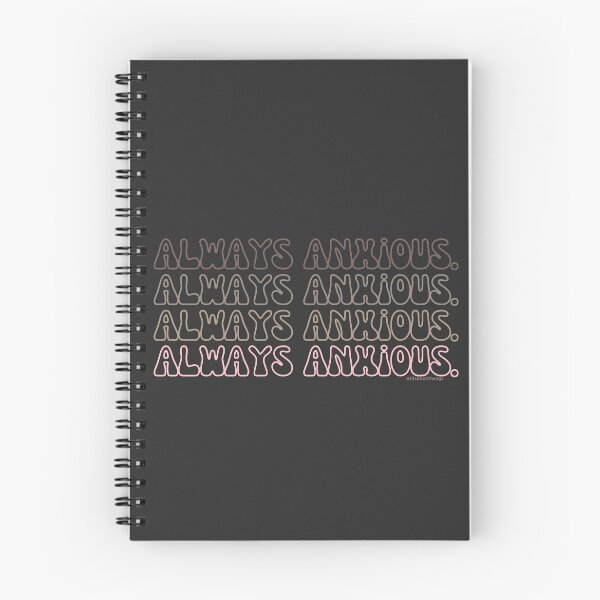 Item preview, Always anxious, v4, back | @lilsboobthangs designed and sold by lilsboobthangs.