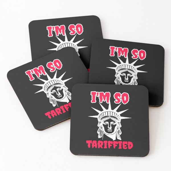 Item preview, I'm so Tariffied meme  anti Tarifts  2025 designed and sold by erozzz.