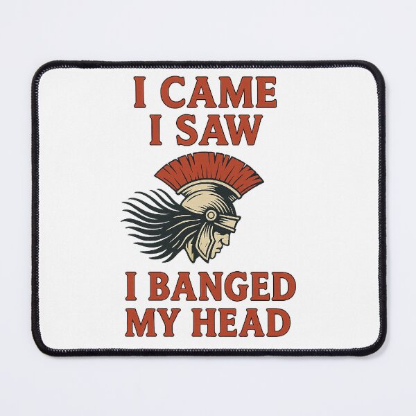Item preview, I Came I Saw I Banged My Head – Funny Metalhead  designed and sold by The Junto Shop.