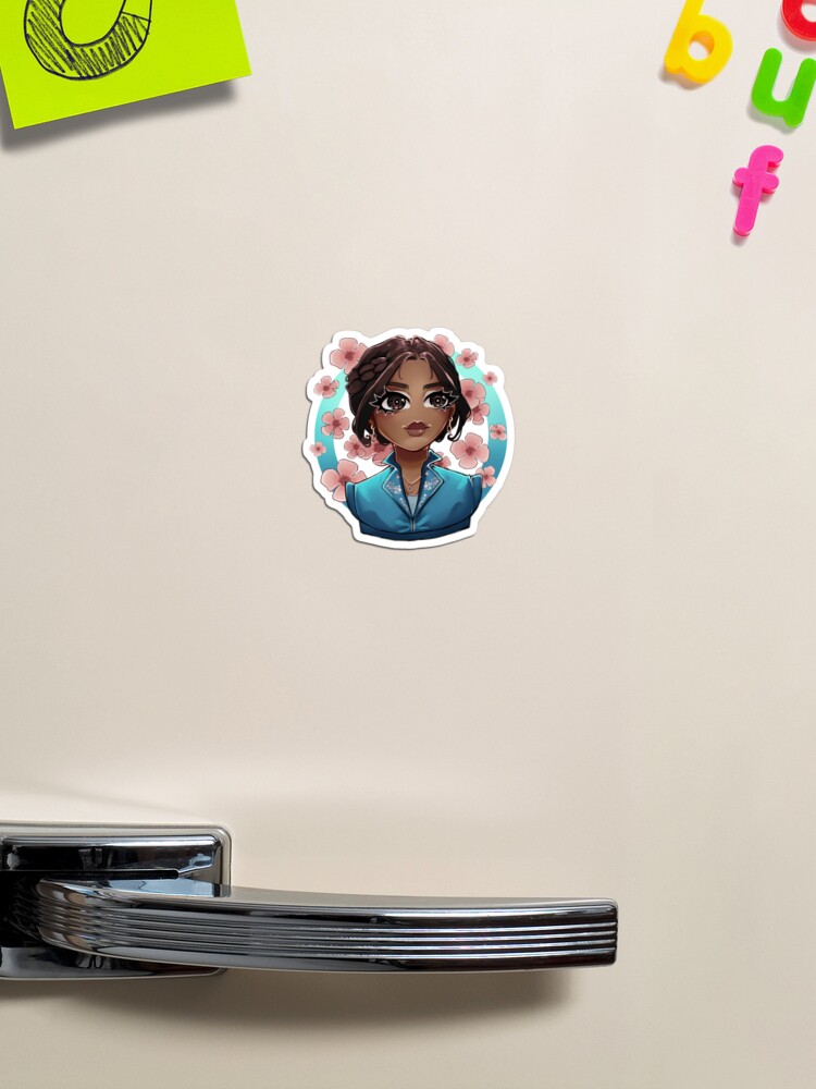 Aperçu 1 sur 3. Magnet avec l'œuvre Bridgerton Kate Sharma créée et vendue par Art-By-Em145.
