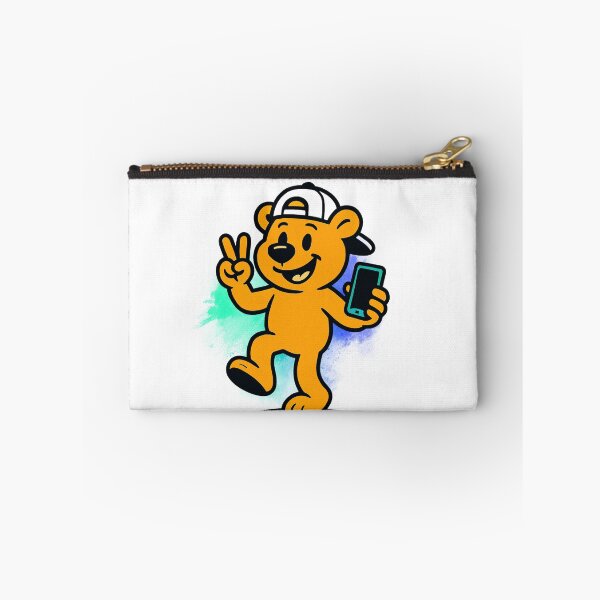 Item preview, Friendly Alpha Bear for kid/Child. Peace and love. designed and sold by Lunaria Arts.