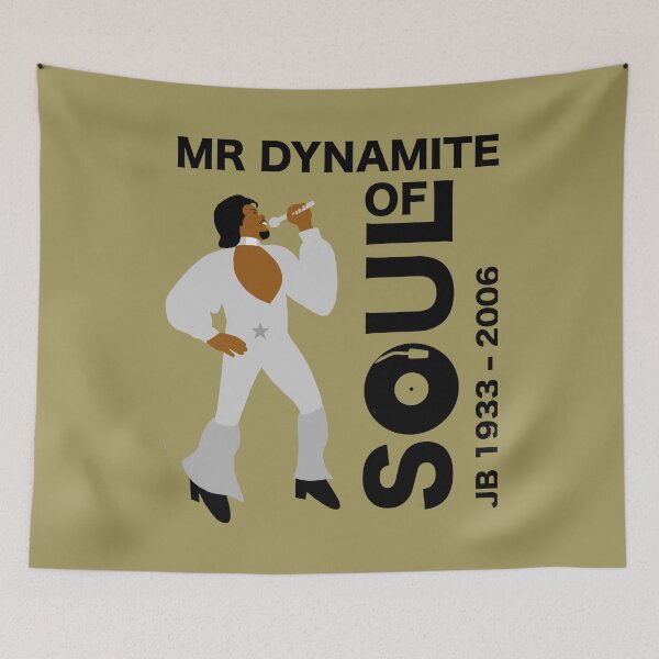 Item preview, James Brown Mr Dynamite Of Soul designed and sold by happygiftideas.