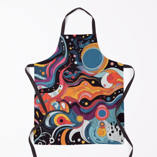 Item preview, Abstract Art - Galatic Groove: Psychedelic Space Flow designed and sold by ScribbleLoft.
