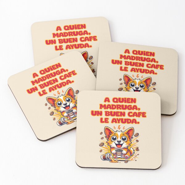 Item preview, A GOOD COFFEE HELPS EARLY BIRDS. designed and sold by La Loca.