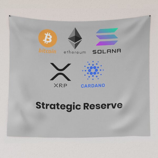 Item preview, Crypto Strategic Reserve designed and sold by PopFoxT-shirts.