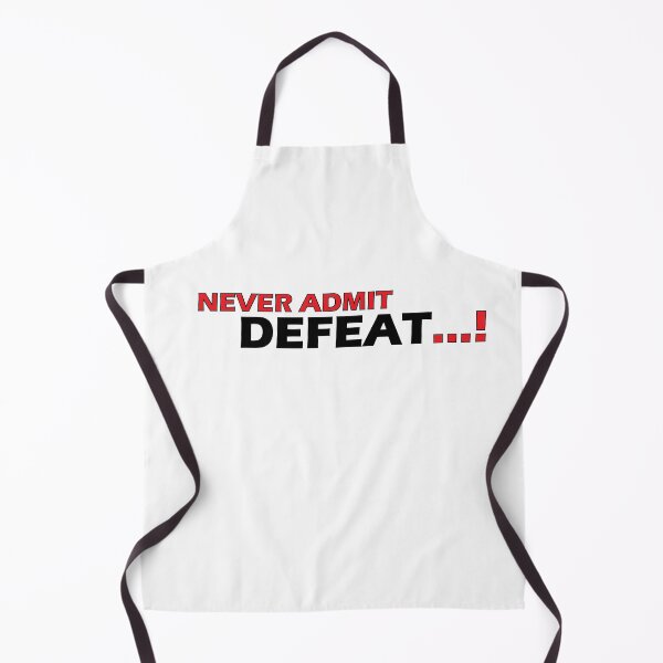 Item preview, never admit defeat designed and sold by Positive Mindzet!.