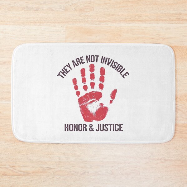 Item preview, They Are Not Invisible Honor & Justice Red Hand designed and sold by Taans-Creation.