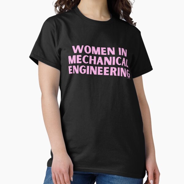 Vista previa del artículo con la obra «Mujeres en Ingeniería Mecánica. v4b, rosa preppy | @lilsboobthangs», diseñado y vendido por lilsboobthangs.