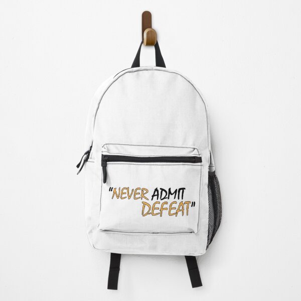 Item preview, never admit defeat designed and sold by Positive Mindzet!.