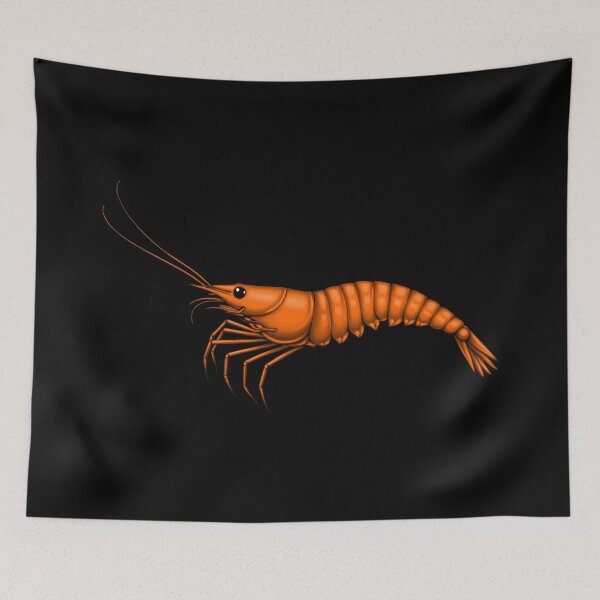 Item preview, SHRIMP (BLACK) designed and sold by Marlon Oseguera.
