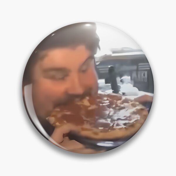 Item preview, Drachenlord Poster - Eating Pizza for Meddler | Upscaled, high-quality poster designed and sold by Klonter77.
