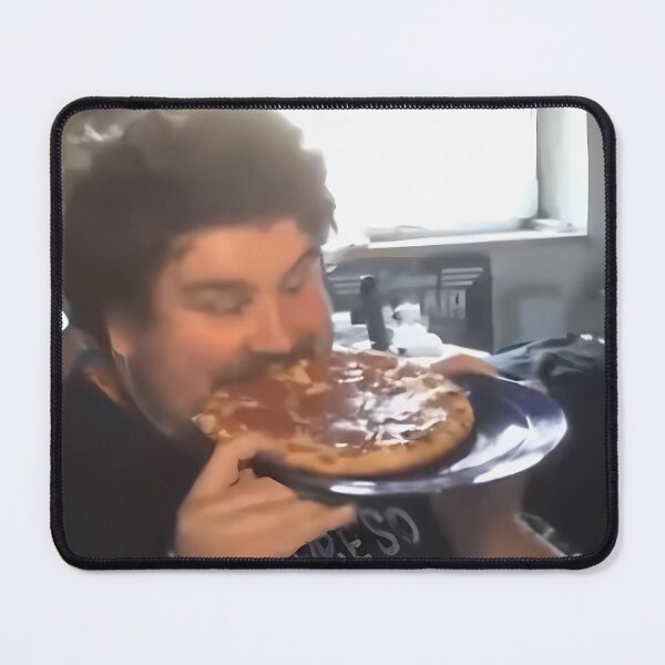 Item preview, Drachenlord Poster - Eating Pizza for Meddler | Upscaled, high-quality poster designed and sold by Klonter77.