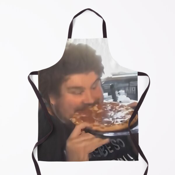 Item preview, Drachenlord Poster - Eating Pizza for Meddler | Upscaled, high-quality poster designed and sold by Klonter77.