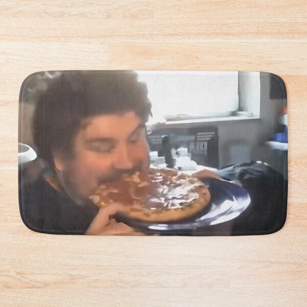 Item preview, Drachenlord Poster - Eating Pizza for Meddler | Upscaled, high-quality poster designed and sold by Klonter77.