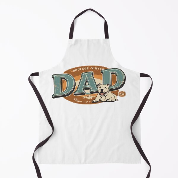 Item preview, Pitbull Dad Vintage Retro designed and sold by hemp3x.