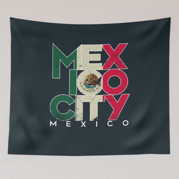 Item preview, Mexican Flag: Mexico City designed and sold by BlueRockDesigns.