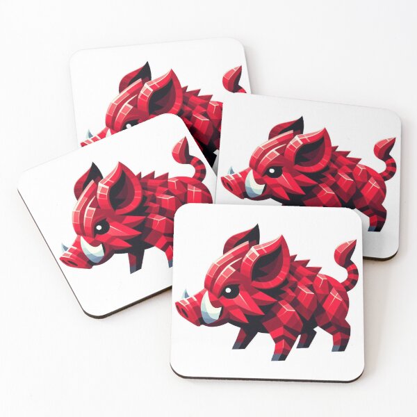 Item preview, Geometric Razorpig designed and sold by Spike The Punch Design Co..