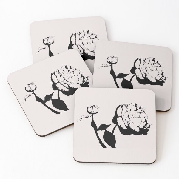 Item preview, Classic Japan Peonies  designed and sold by tuyetstudio.