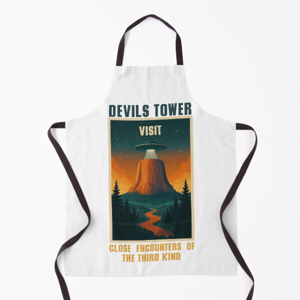 Item preview, Visit DEVILS TOWER - Science Fiction Movie Place designed and sold by Earth Celebration Designs.