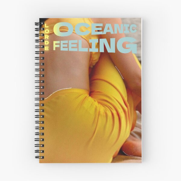 Item preview, lorde oceanic feeling poster (solar power) designed and sold by erynsairpods.