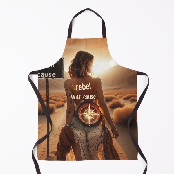 Item preview, Rebel With Cause – Boho Woman in the Desert designed and sold by JenniferCreaArte .