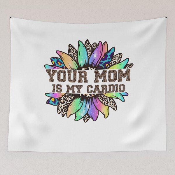 Item preview, Your mom Is My Cardio gym, muscular, working out, fitness  designed and sold by belladesign7.