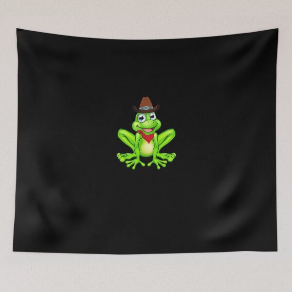 Item preview, Yeehaw Frog Cowboy Comedy Art designed and sold by Zakrytos ★★★★★.