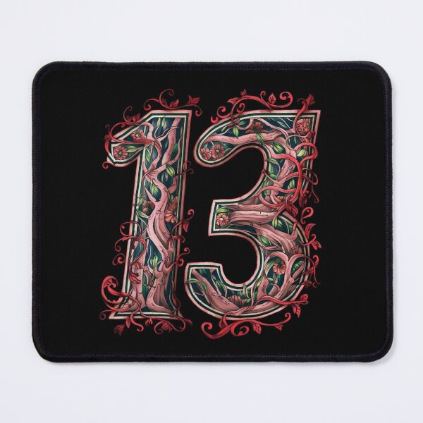 Item preview, Number Thirteen designed and sold by ArtCraftLab.