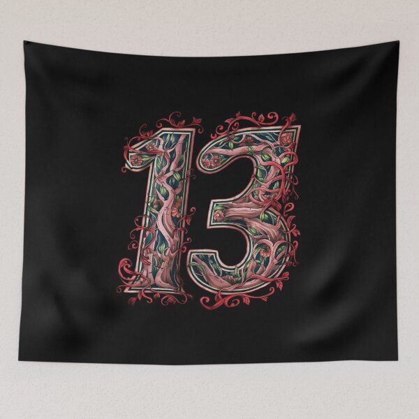 Item preview, Number Thirteen designed and sold by ArtCraftLab.
