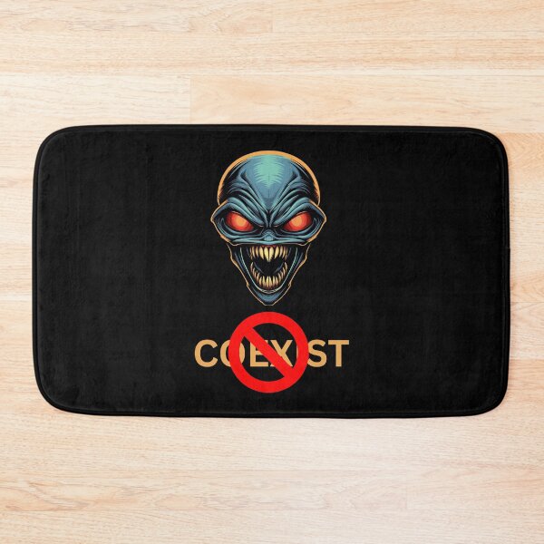 Item preview, No Coexistence Frightening Alien designed and sold by The Mad Muffin.
