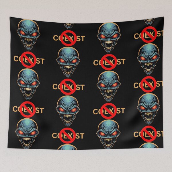 Item preview, No Coexistence Frightening Alien designed and sold by The Mad Muffin.
