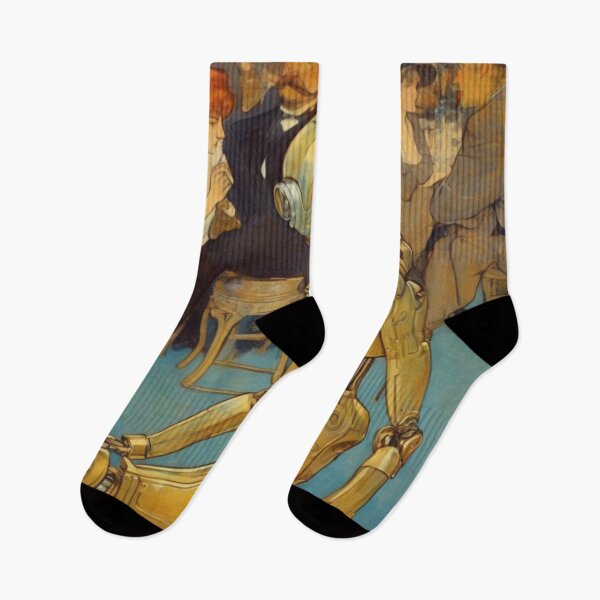 Item preview, Robot Love Art Illustrations from the 1800s | #7 designed and sold by NickWhittleArt.