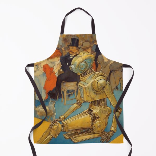 Item preview, Robot Love Art Illustrations from the 1800s | #7 designed and sold by NickWhittleArt.