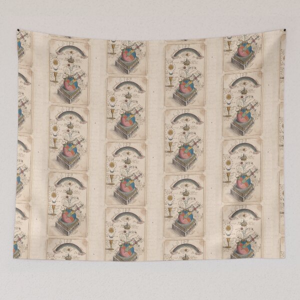 Item preview,  Alchemical and Rosicrucian Symbolic Voynich Manuscript   Illustration designed and sold by TeeARTHY.