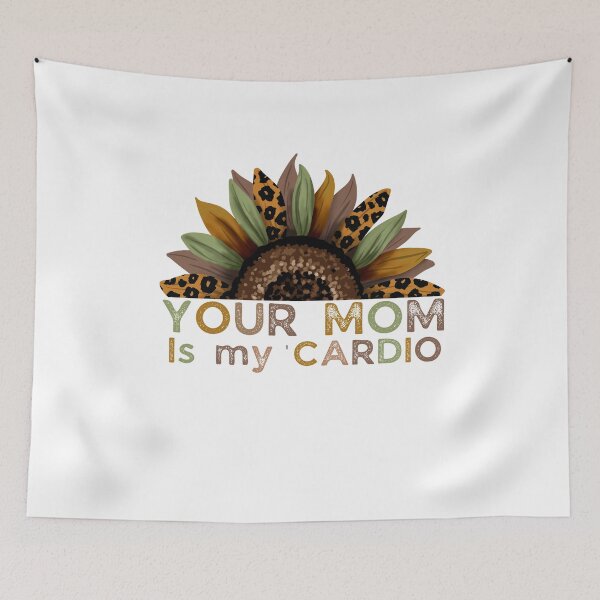 Item preview, Your mom Is My Cardio gym, muscular, working out, fitness  designed and sold by belladesign7.