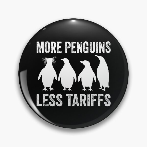 Item preview, More Penguins Less Tariffs - Penguin Anti Tariff designed and sold by HappyArts90.