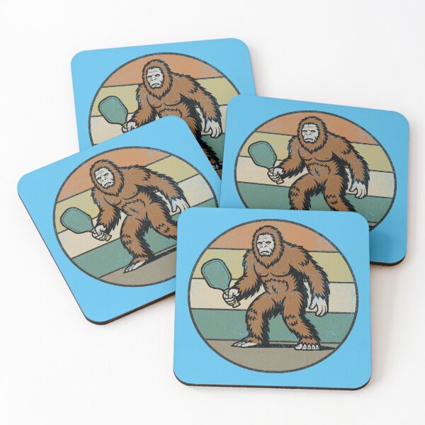 Artikelvorschau, Bigfoot Pickleball Retro Vintage 70er Sasquatch Pickleball-Liebhaber entworfen und verkauft von chrisrivait.