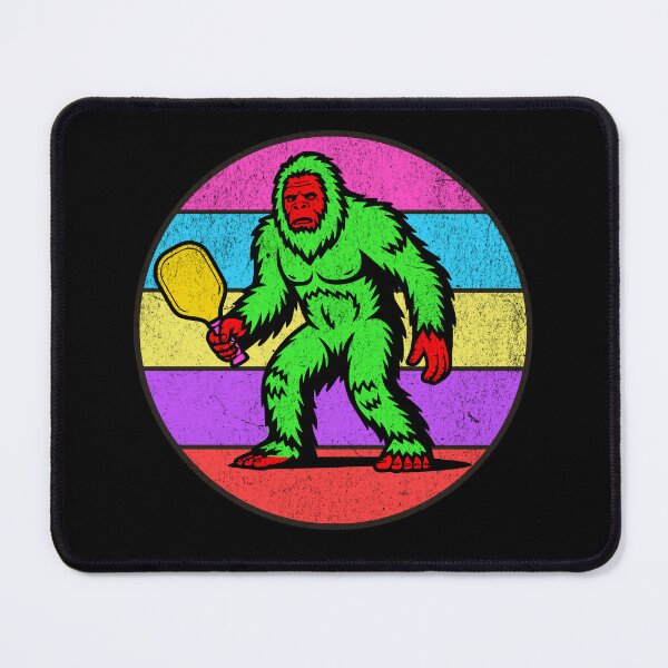 Item preview, Bigfoot Pickleball Retro Vintage 80s Sasquatch Pickleball Lovers designed and sold by chrisrivait.