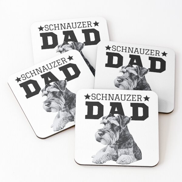 Aperçu de l'œuvre papa schnauzer créée et vendue par lino4king.