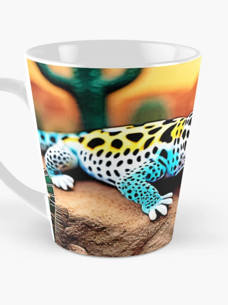 Thumbnail 3 of 4, Coffee Mug, Colorful Gecko Rocks Design designed and sold by Health And Fitness Posts e-Store.