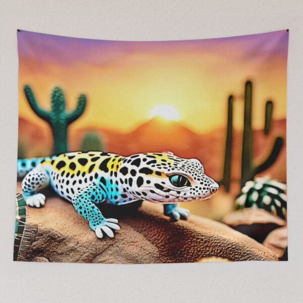 Item preview, Colorful Gecko Rocks Design designed and sold by Health And Fitness Posts e-Store.